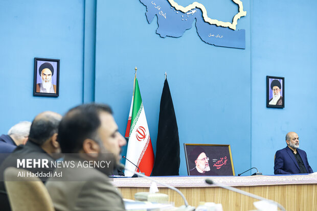احمد وحیدی در جلسه ستاد ملی اربعین