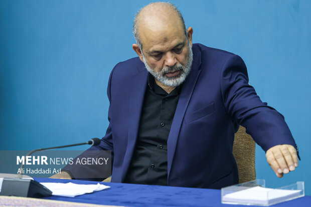 احمد وحیدی در جلسه ستاد ملی اربعین