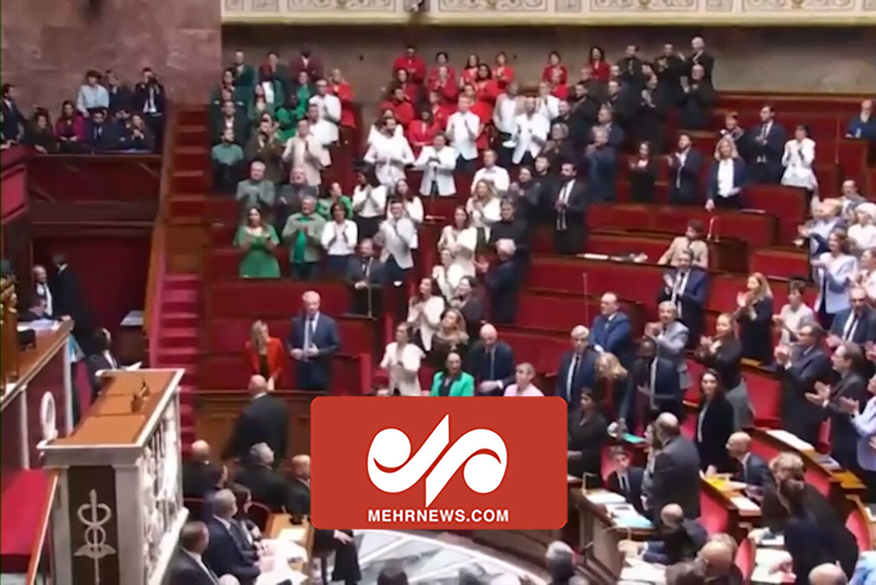 ابتکار جالب نمایندگان پارلمان فرانسه در حمایت از فلسطین