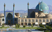 داربست‌ها با گنبد مسجد امام اصفهان خداحافظی کردند