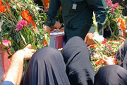 گزارش خبرنگار مهر از مراسم تشییع شهید قدس «سعید آبیار» در ری