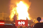 انفجار مهیب پمپ بنزین در ایروان