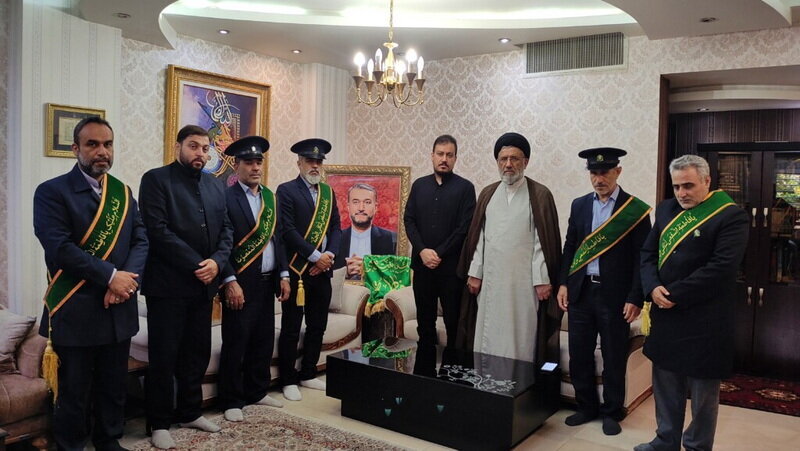 ادای احترام سفیران کریمه به شهید «حسین امیرعبداللهیان»