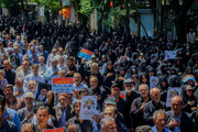 راهپیمایی محکومیت رژیم صهیونیستی در تبریز