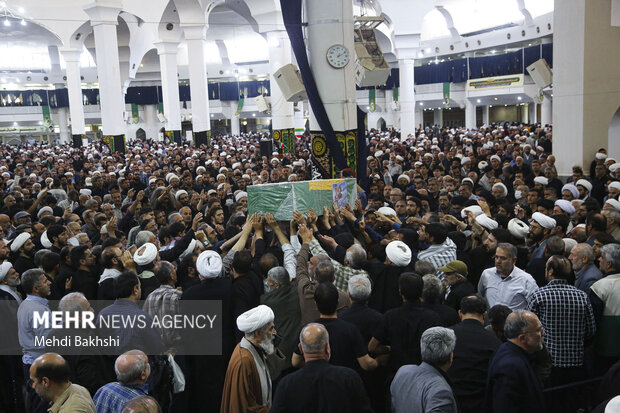 تشییع شهید مدافع حرم «نورالله نوری» در قم