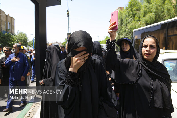 تشییع شهید مدافع حرم «نورالله نوری» در قم