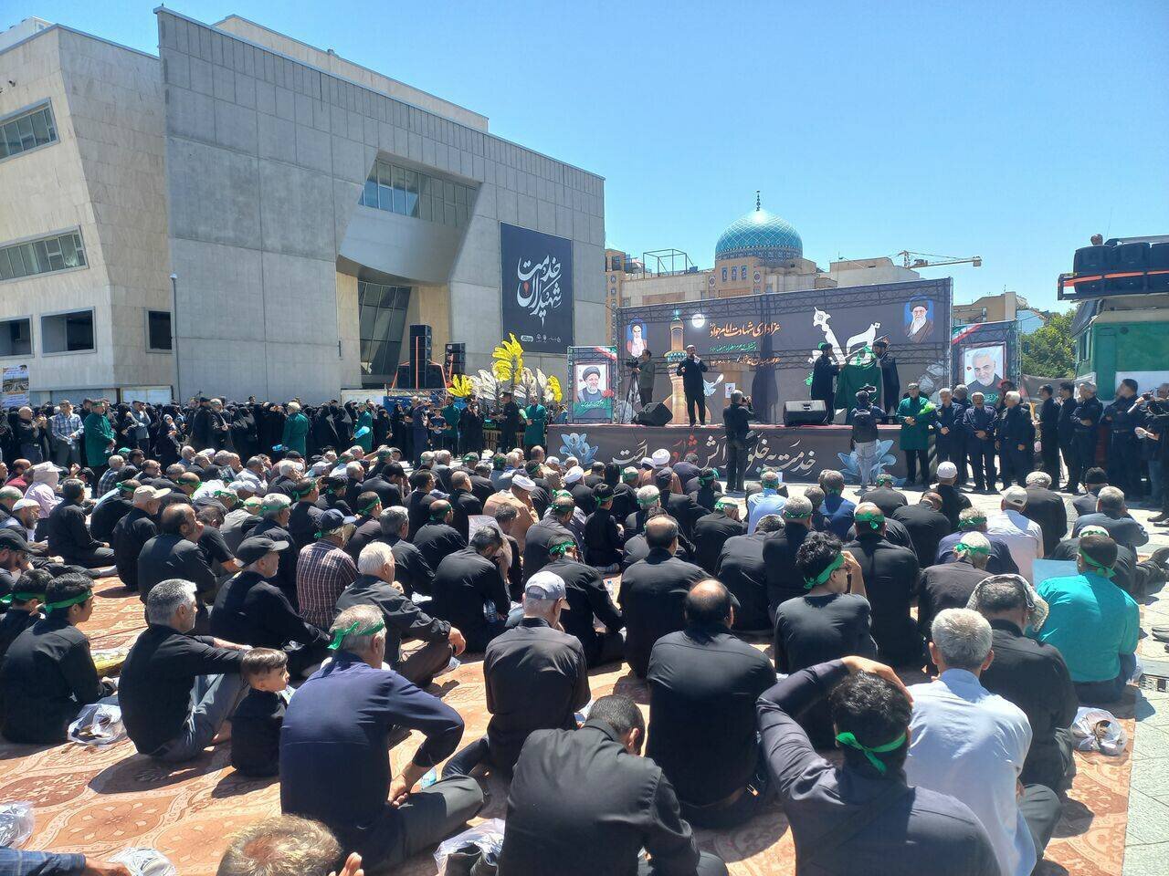 مشهدالرضا در سالروز شهادت امام جواد(ع) به سوگ نشست