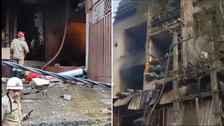 4 نفر در آتشسوزی در بمبئی هند کشته شدند