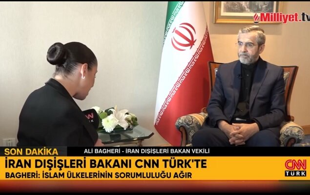 İran Dışişleri Bakan Vekili, CNN TÜRK'e konuştu İran Dışişleri Bakan Vekili, CNN TÜRK'e konuştu