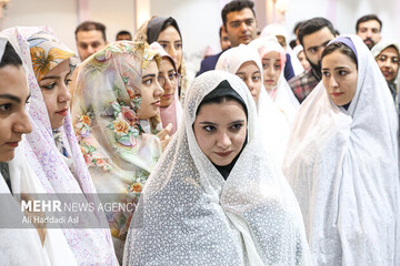 بالصور...حفل زواج طلاب جامعة الامام الحسين (ع) العسكرية