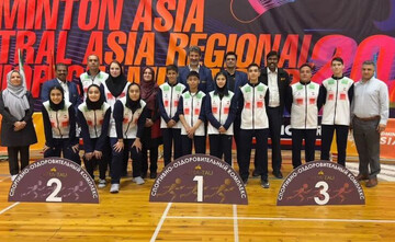 Iran champions of 2024 Badminton Asia Central Asia Regional Junior