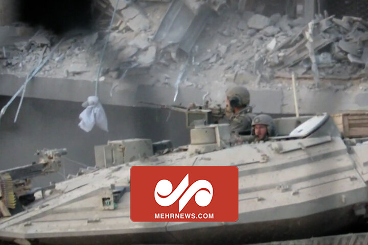 Filistinli direnişçiler Merkava tankını imha etti