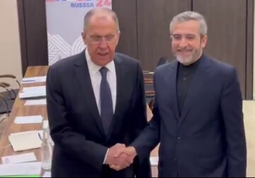 Iran acting FM meets Russia's Lavrov in Russia