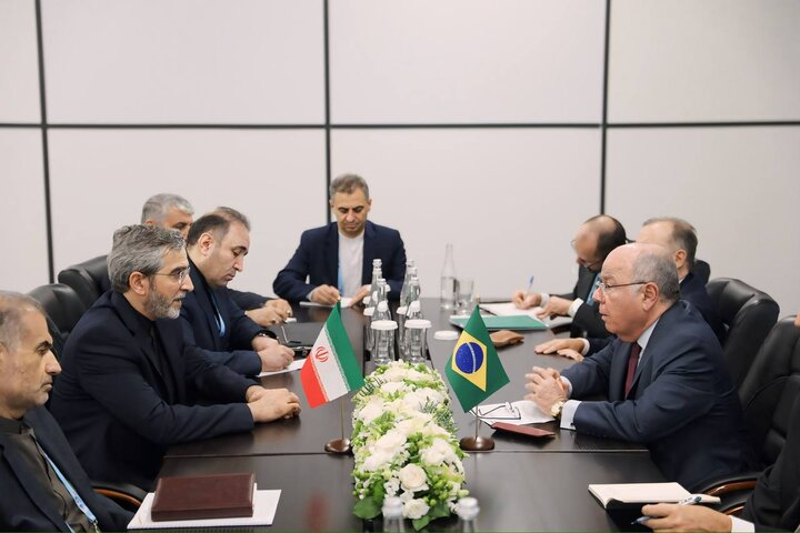 Ali Bakıri, Brezilya Dışişleri Bakanı ile görüştü