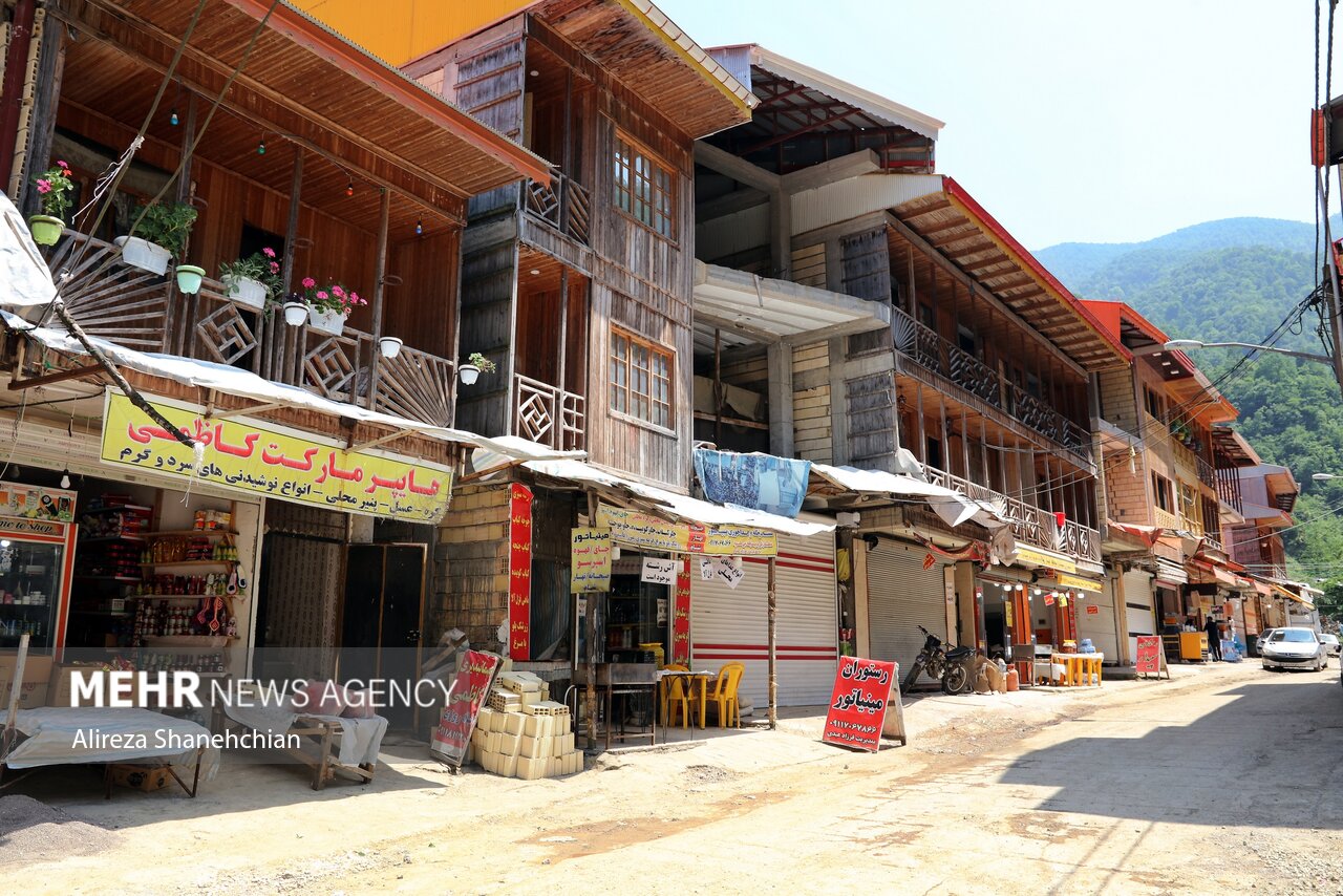 وضعیت امامزاده ابراهیم شفت ۳۹ روز بعد از آتش سوزی