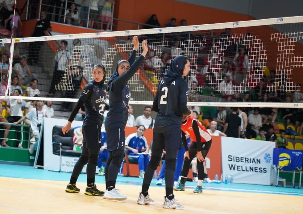 Iran's women's U18 volleyball