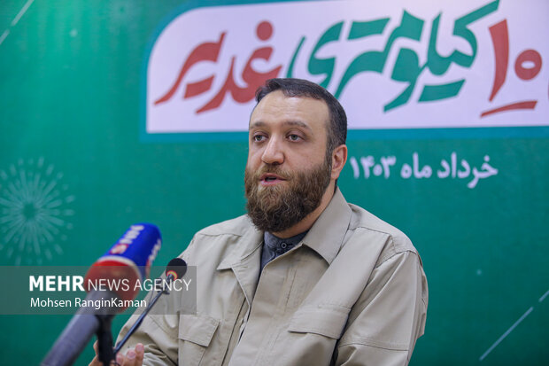نشست خبری «مهمونی ۱۰ کیلومتری غدیر»