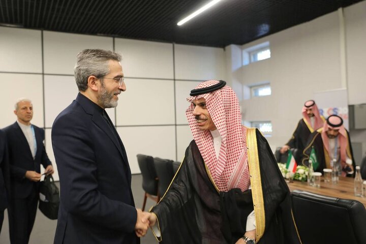 ایرانی قائم مقام وزیر خارجہ  کی سعودی وزیر خارجہ سے ملاقات