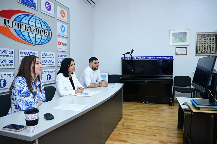 Mehr signs MoU on news exchange with Armenpress