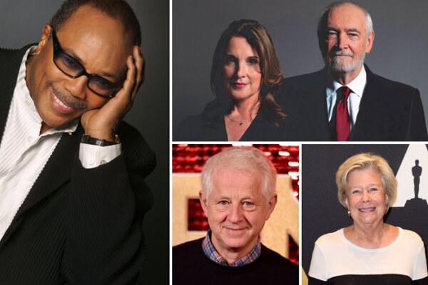 ۵ برنده اسکار افتخاری معرفی شدند/ تهیه‌کنندگان جیمز باند در فهرست