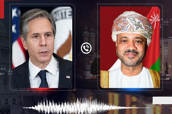 غزہ جنگ کے بارے امریکہ اور عمان کے وزرائے خارجہ کے درمیان ٹیلی فونک رابطہ