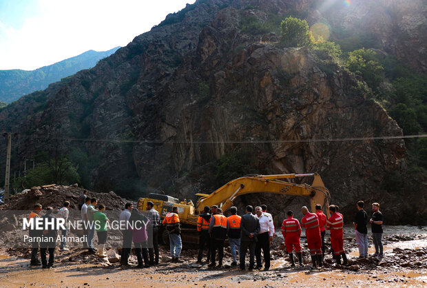 سیل گردی در مازندران از غرب تا شرق/ مزارع و دامها زیر آب