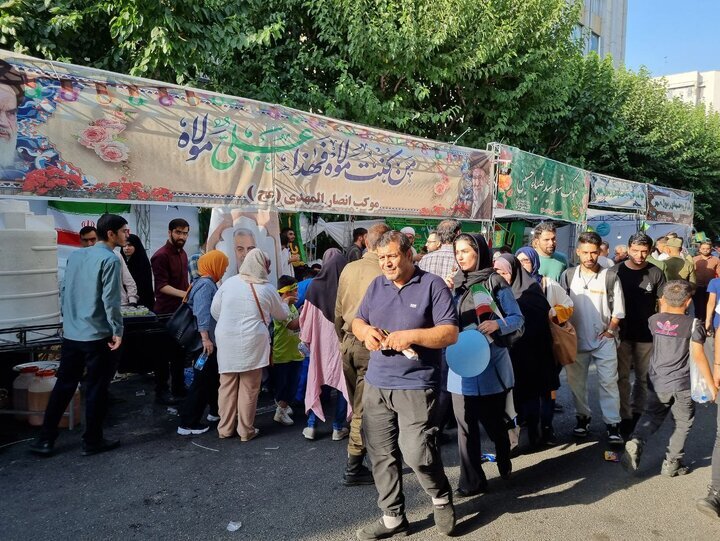 برپایی جشن خیابانی غدیر با ۲۳۰ موکب در شهرستان البرز
