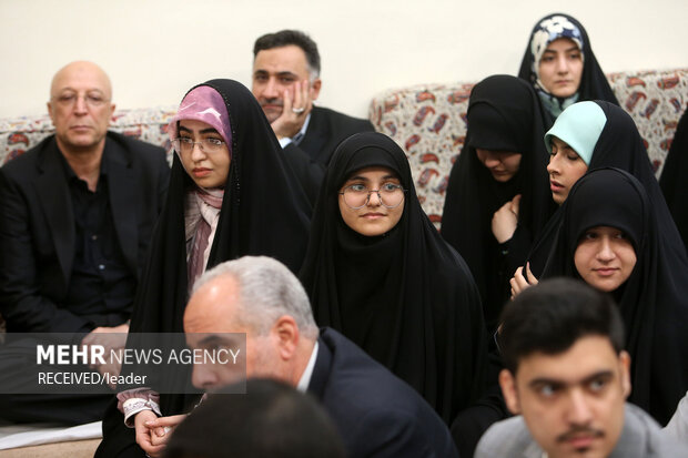 Leader's meeting with Olympiad medal winners