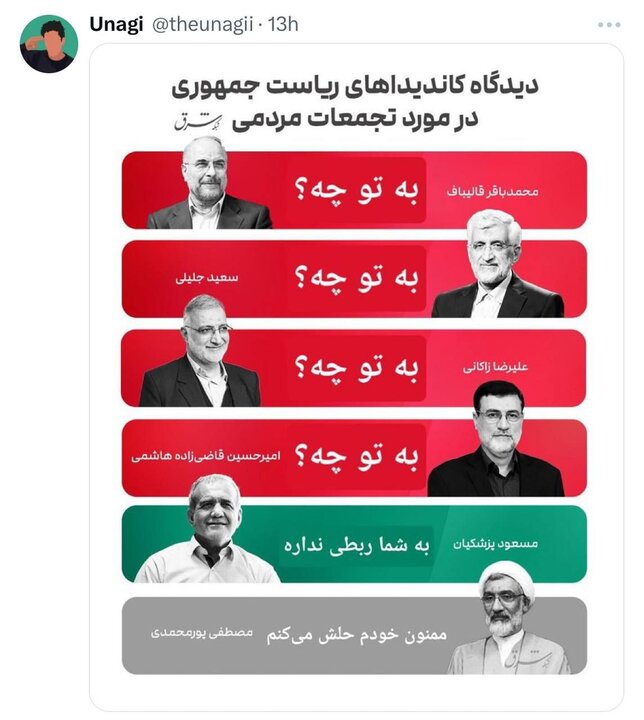 نامزدهای ریاست جمهوری درباره «سوپ» و «همستر» چه می‌گویند؟