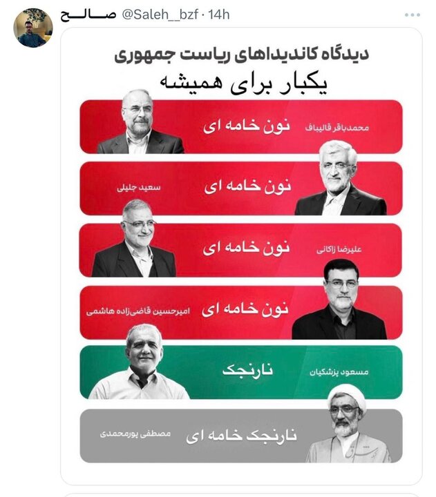 نامزدهای ریاست جمهوری درباره «سوپ» و «همستر» چه می‌گویند؟