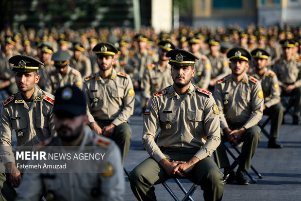 سالروز اهدای پرچم و نشان توسط فرماندهی کل قوا به آجا