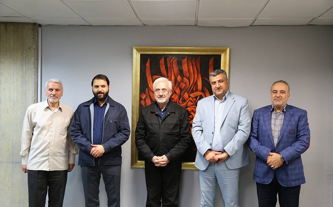دیدار مدیرکل تجسمی با ۲ مدیر پیشین تجسمی موزه هنرهای معاصر تهران