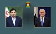 الرئيس الايراني بالانابة والرئيسي العراقي يؤكدان على تغزيز العلاقات بين البلدين في كافة المجالات