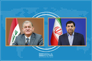 الرئيس الايراني بالانابة والرئيسي العراقي يؤكدان على تعزيز العلاقات بين البلدين في كافة المجالات