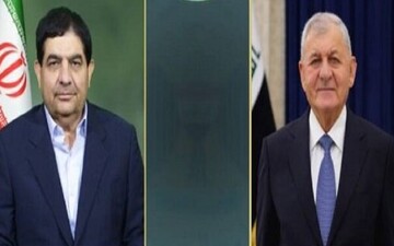 ایران اور عراق کے سربراہان مملکت کا دوطرفہ اقتصادی تعلقات کو مضبوط بنانے پر اتفاق