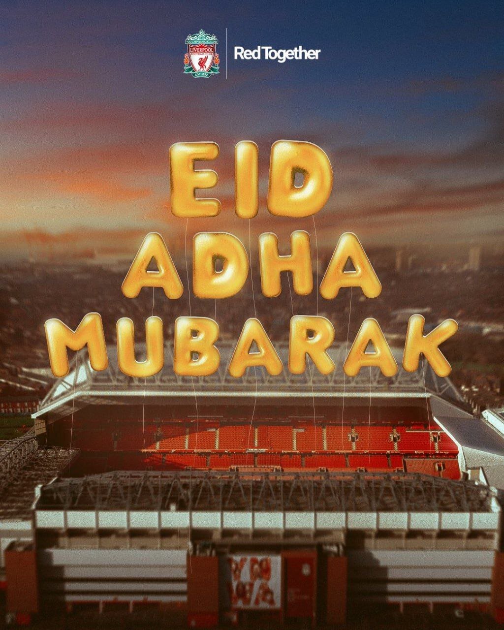 پوستر باشگاه‌های مطرح اروپایی برای تبریک عید قربان