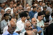 اقامة صلاة عيد الأضحى في طهران بإمامة حجة الاسلام حاج علي اكبري
