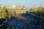 VIDEO: Eid al-Adha prayer held at Bein al-Haramein, karbala
