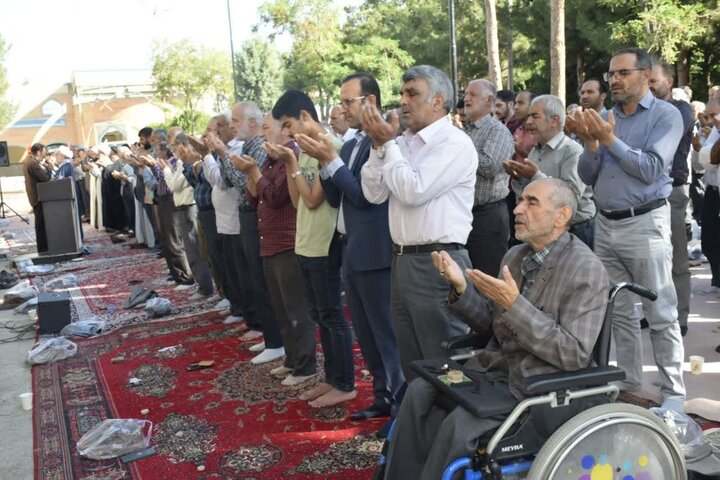 نماز عید سعید قربان در استان سمنان اقامه شد 