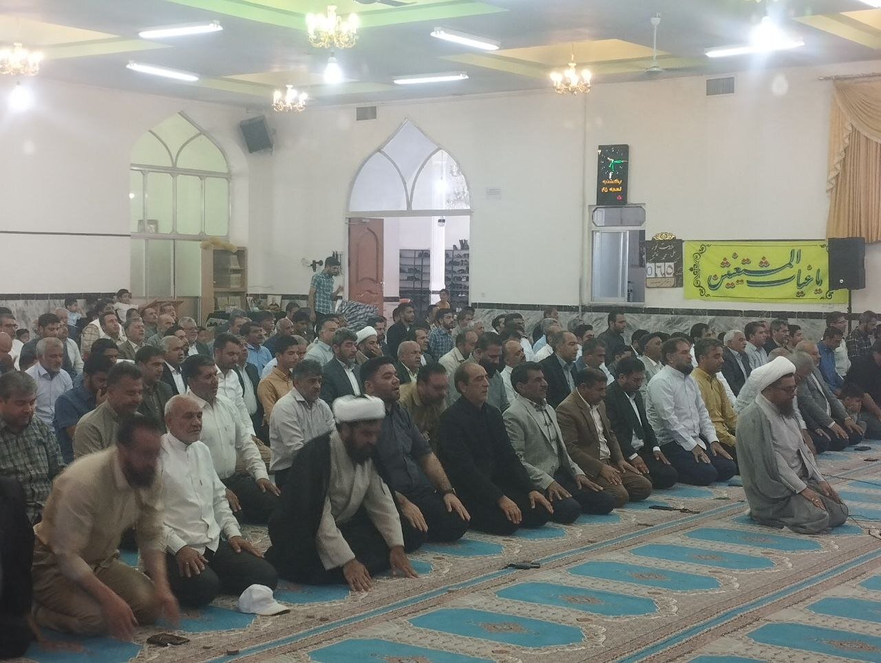 اقامه نماز عید قربان در شهرستان مرزی خواف