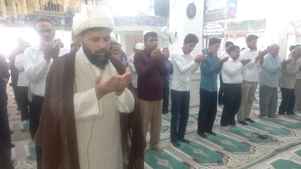 نماز عید قربان در آبدان