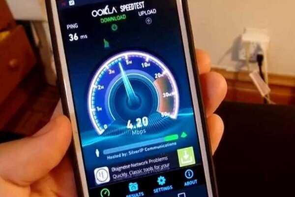 وفقا لتصنیف Speedtest الجديد...زيادة سرعة الإنترنت المحمول والثابت في إيران وصعود مكانتها العالمية