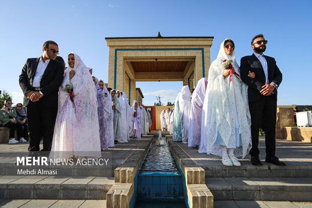 جشن ازدواج 110 زوج زنجانی