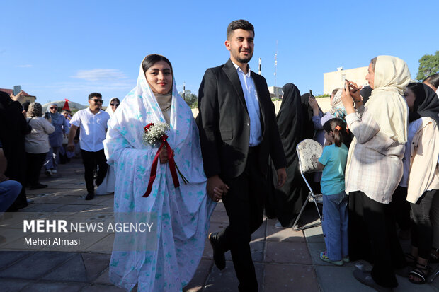 جشن ازدواج 110 زوج زنجانی