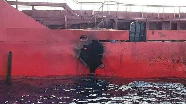 غرق شدن کشتی یونانی در دریای سرخ - خبرگزاری مهر | اخبار ایران و جهان | Mehr  News Agency