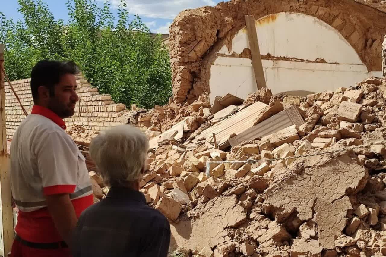 آسیب به ۳۰۰ خانه روستایی در پی زلزله شهرستان کاشمر
