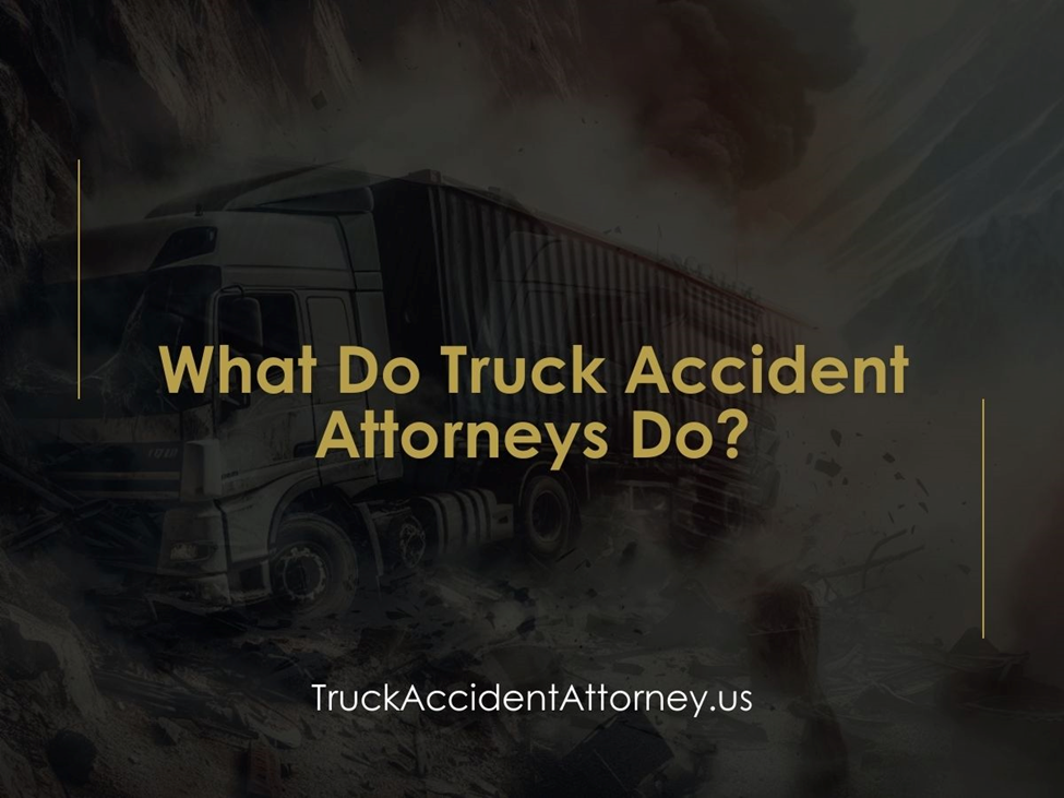 Truck Accident Attorneys in Mississippi: Their Legal Strategi