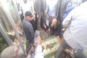 في اطار حملته الانتخابية.. قاليباف يزور قبر الشهيد سليماني في كرمان