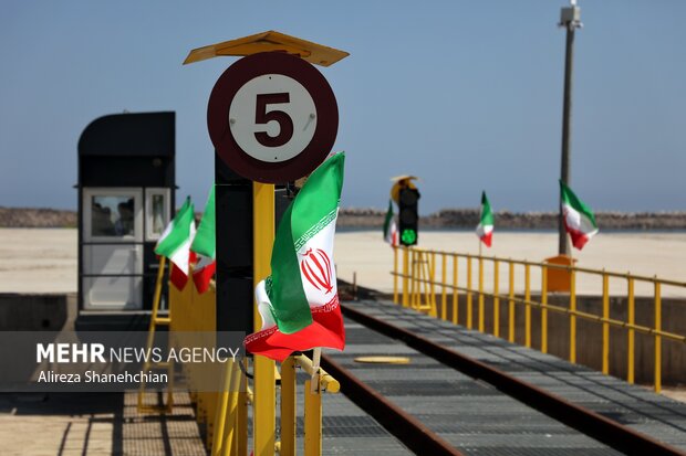 افتتاح راه‌آهن رشت - کاسپین