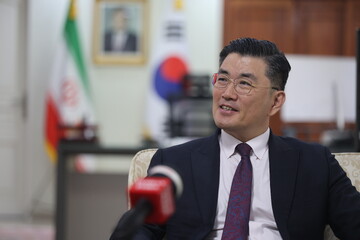 Kim Junpyo, the Ambassador of the Republic of Korea to Iran